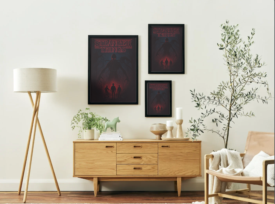 Póster del Upside Down- Stranger Things