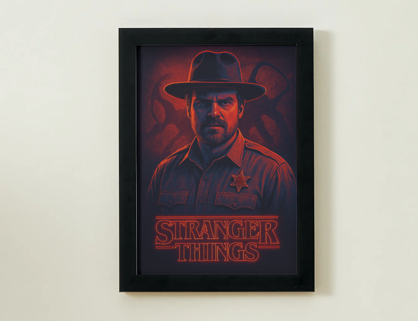 JIM HOPPER- Stranger Things