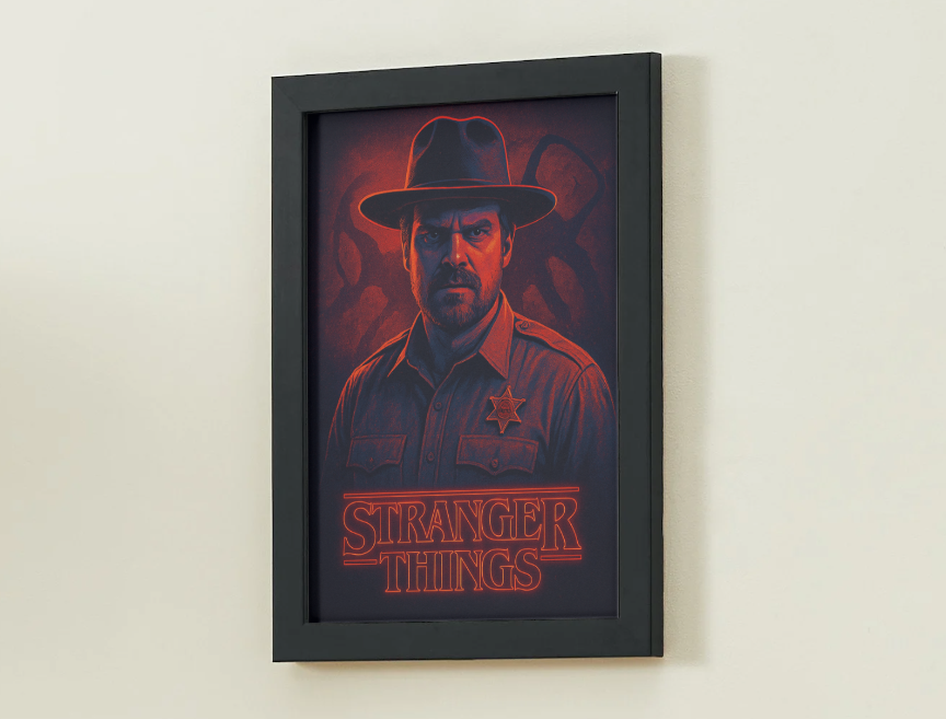 JIM HOPPER- Stranger Things